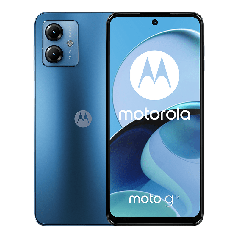 Motorola lanza el nuevo moto g14 con pantalla Full HD+ y sonido