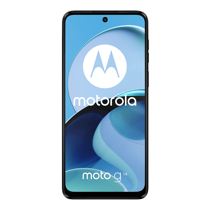 ᐅ Motorola Moto G14 Azul - 6.5 Pulgadas FHD+ - 4GB RAM - 128GB  Almacenamiento - Cámara de 50MP - Resistente al agua de Motorola, Celulares en Gestión de Compras Empresariales S.A.S.